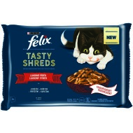 Felix Tasty Shreds 4x80g - cena, srovnání