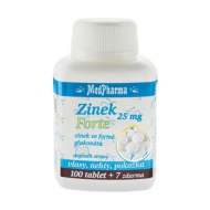 MedPharma Zinok 25mg Forte 107tbl - cena, srovnání