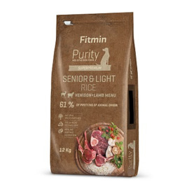 Fitmin Dog Purity Rice Senior & Light Venison & Lamb 12kg
