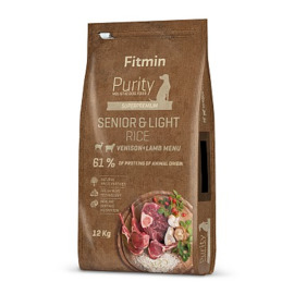 Fitmin Dog Purity Rice Senior & Light Venison & Lamb 12kg