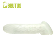 Brutus Almighty Ribbed Cock Sheath 18cm - cena, srovnání