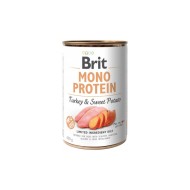 Brit Mono Protein Turkey & Sweet Potato 400g - cena, srovnání