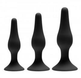 Xr Brands Greygasms Apprentice 3 Piece Silicone Anal Trainer Set