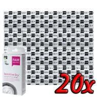 Fair Squared Sensitive Dry 20ks - cena, srovnání