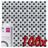 Fair Squared Sensitive Dry 100ks - cena, srovnání