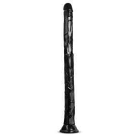 Blush Jet Black Mamba 19 Inch Long Dildo