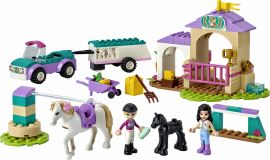 Lego Friends 41441 Auto s prívesom a výcvik koníka