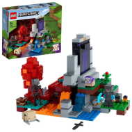 Lego Minecraft 21172 Zničený portál - cena, srovnání