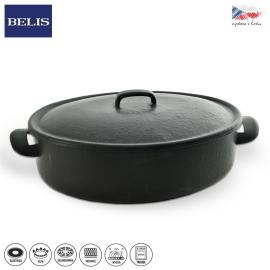 Belis BSE Smaltovaný oválný pekáč Sfinx 32x24cm 6,5l