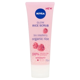 Nivea Rice Scrub Glow Bio Raspberry 75ml