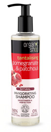 Organic Shop Tantalising Pomegranate & Patchoui Invigorating Shampoo 280ml