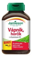 Jamieson Vápnik horčík s vitamínom D3 120tbl - cena, srovnání