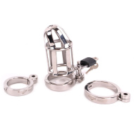 Kiotos Steel Chastity Cage DeLuxe 8cm - cena, srovnání