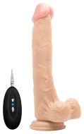 Realrock Vibrating Realistic Cock 10" with Scrotum - cena, srovnání