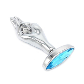 Kiotos Fist Butplug Blue Gem M