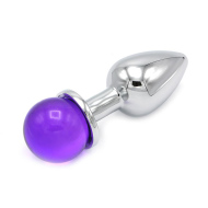Kiotos Anal Plug Ball Gem Purple - cena, srovnání