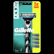 Gillette Mach3 + 5ks hlavíc - cena, srovnání