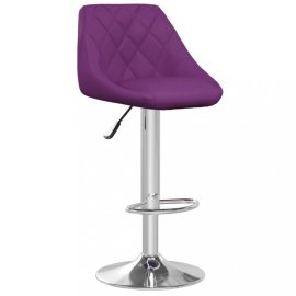 vidaXL Barová stolička 2 ks umelá koža / chróm 335187