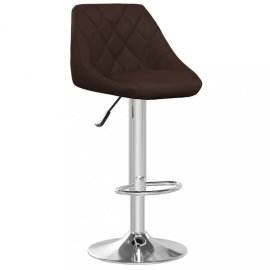 vidaXL Barová stolička 2 ks umelá koža / chróm 335182