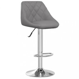 vidaXL Barová stolička 2 ks umelá koža / chróm 335174