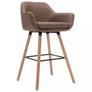 vidaXL Barová stolička látka / buk 249570 - cena, srovnání