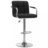 vidaXL Barová stolička látka / chróm 283415 - cena, srovnání