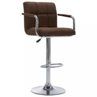 vidaXL Barová stolička látka / chróm 283412 - cena, srovnání