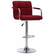 vidaXL Barová stolička látka / chróm 283417 - cena, srovnání