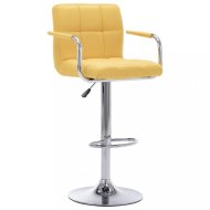 vidaXL Barová stolička látka / chróm 283416 - cena, srovnání