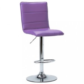 vidaXL Barová stolička umelá koža / chróm 249628