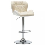 vidaXL Barová stolička umelá koža / chróm 249672 - cena, srovnání