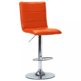 vidaXL Barová stolička umelá koža / chróm 249627