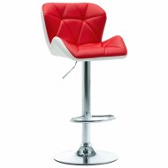 vidaXL Barová stolička umelá koža / chróm 249674 - cena, srovnání