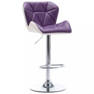 vidaXL Barová stolička umelá koža / chróm 249678 - cena, srovnání