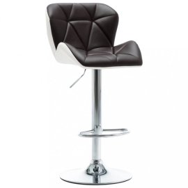 vidaXL Barová stolička umelá koža / chróm 249676