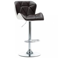 vidaXL Barová stolička umelá koža / chróm 249676 - cena, srovnání