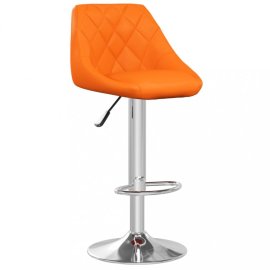 vidaXL Barová stolička umelá koža / chróm 335176
