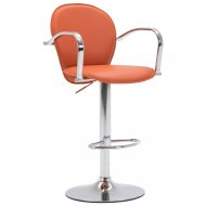 vidaXL Barová stolička umelá koža / chróm 249697 - cena, srovnání