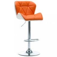 vidaXL Barová stolička umelá koža / chróm 249677 - cena, srovnání