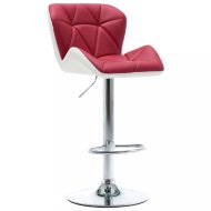vidaXL Barová stolička umelá koža / chróm 249675 - cena, srovnání