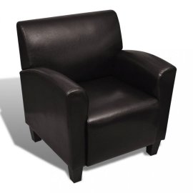vidaXL Kreslo umelá koža 240979