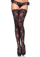 Leg Avenue Stay Up of Floral Lace 9985 - cena, srovnání