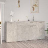 vidaXL Komoda DTD Betón 3074931 - cena, srovnání