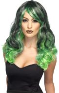 Fever Ombre Wig Bewitching Green & Black 44257 - cena, srovnání