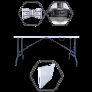 Lifetime BRIMO skladací stôl 152x70 cm - cena, srovnání