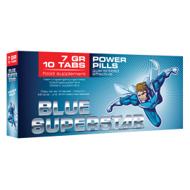 Pharmquests Blue Superstar 10tbl