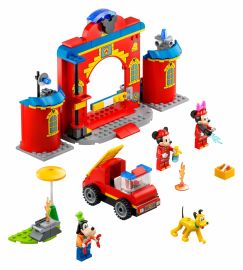 Lego Disney 10776 Hasičská stanica a auto Mickeyho