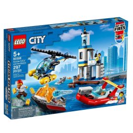 Lego City 60308 Pobrežná policajná a hasičská misia