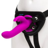 Happy Rabbit Vibrating Strap-On Harness Set - cena, srovnání