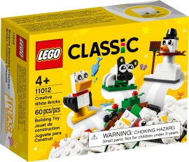 Lego Classic 11012 Biele kreatívne kocky